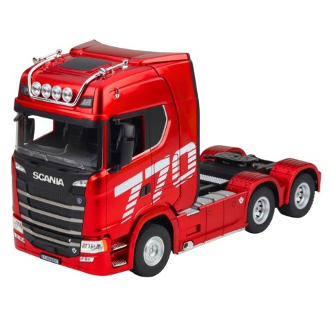 HUINA Ciężarówka Scania 770S Z Naczepą Zdalnie Sterowana RC Huina Czerwona 1:18