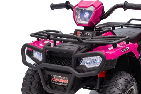 LEAN CARS Quad Na Akumulator JC915 Różowy
