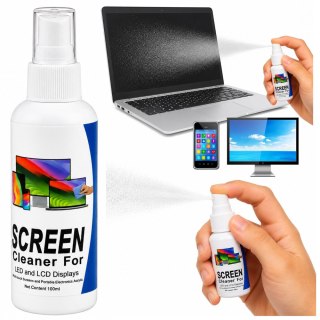 LEAN Preparat Do Czyszczenia Ekranów LCD LED TFT Komputera Telefonów 100 ml