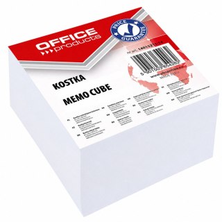 LEAN School Kostka OFFICE PRODUCTS klejona 85x85x40mm biała