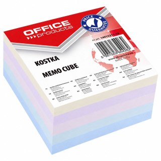 LEAN School Kostka OFFICE PRODUCTS klejona 85x85x40mm mix kolorów