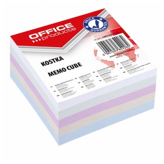 LEAN School Kostka OFFICE PRODUCTS nieklejona 85x85x40mm mix kolorów