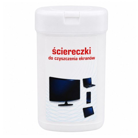 LEAN Ściereczki Do Czyszczenia Monitorów Ekranów Telefonów Komputera 100 szt.