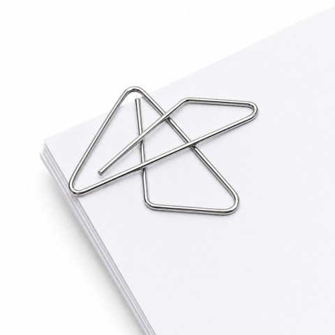LEAN Spinacze Krzyżowe Motyle Metalowe Do Dokumentów Biurowe 24 mm 100 szt.