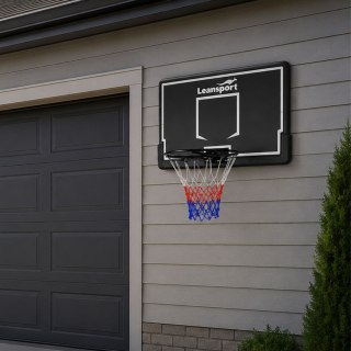 LEAN Sport Kosz Do Koszykówki Do Powieszenia Tablica Kosz Ogród Czarny 90 cm