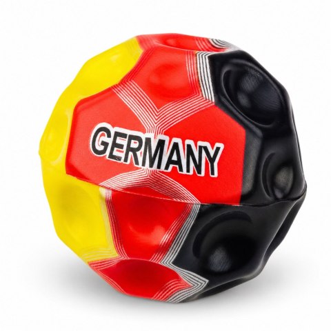 LEAN TOYS Piłeczka Piankowa z Wgłębieniami Do Odbijania Antystresowa Flaga 7cm