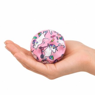 LEAN TOYS Piłeczka Piankowa z Wgłębieniami Do Odbijania Antystresowa Jednorożce 7cm