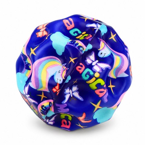 LEAN TOYS Piłeczka Piankowa z Wgłębieniami Do Odbijania Antystresowa Jednorożce 7cm