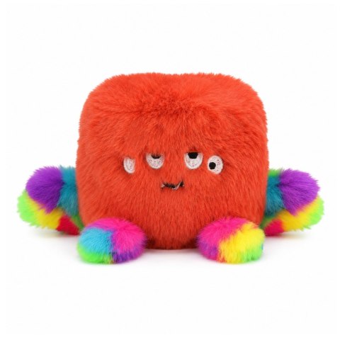 LEAN TOYS Pluszowy Gniotek Stworek Z Brokatem Sensoryczny Antystresowy Kolorowy 8cm