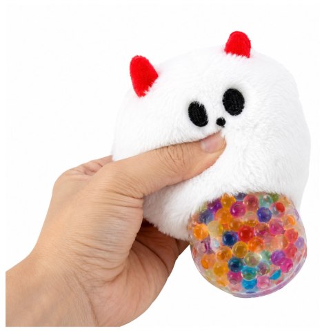 LEAN TOYS Pluszowy Gniotek Stworek Z Brokatem Sensoryczny Antystresowy Kolorowy 8cm
