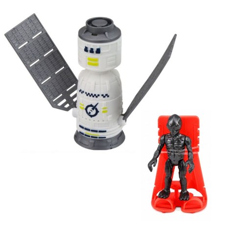 LEAN Toys Duży Zestaw Kosmiczny Ufo Rakiety Łazik Pojazdy Statek Kosmita Space 8 el.