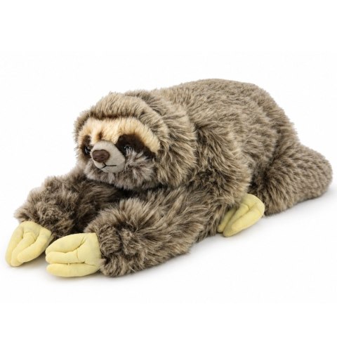 LEAN Toys Pluszowy Leniwiec Realistyczny Maskotka Przytulanka Rzepy Na Łapkach 34 cm