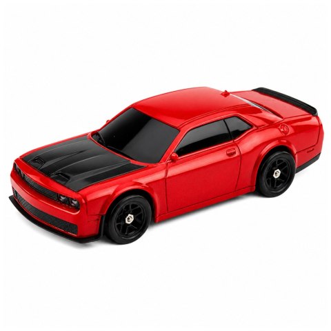 LEAN Toys Samochód Sportowy Do Driftu RC Wymienna Karoseria Koła 4WD Czerwony 1:43