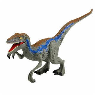 LEAN Toys Zestaw Dinozaur Myśliwy Figurki Ruchome Kończyny Siatka Broń Akcesoria