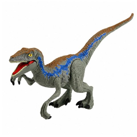 LEAN Toys Zestaw Dinozaur Myśliwy Figurki Ruchome Kończyny Siatka Broń Akcesoria