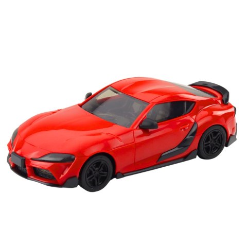 LEAN Toys Zestaw Laweta Zdalnie Sterowana RC Auto Sportowe Osobowe Czerwone 1:16