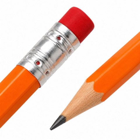 LEAN Zestaw Ołówki 2HB Do Szkicowania Pisania z Gumką Do Mazania 12 szt.