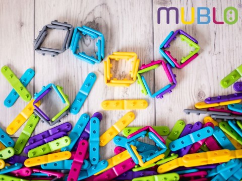 Meli Klocki Mublo kolorowe zginane patyczki 100 elementów 50505 ZA4989