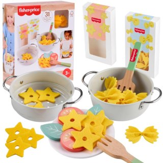 Fisher-Price Fisher-price Akcesoria kuchenne GOTOWANIE - zestaw MAKARONY 31ele ZA6724