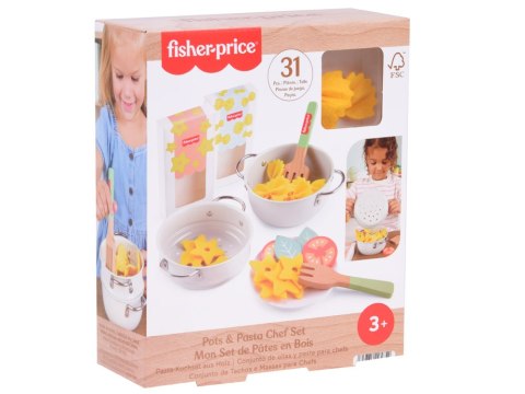 Fisher-Price Fisher-price Akcesoria kuchenne GOTOWANIE - zestaw MAKARONY 31ele ZA6724