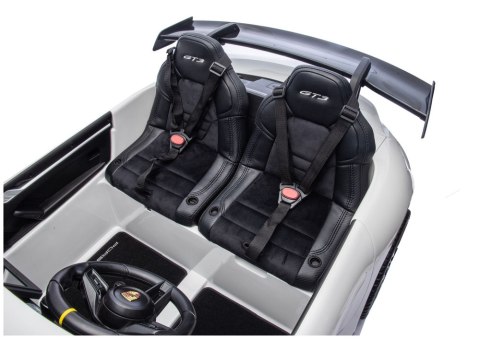 LEAN CARS Auto Na Akumulator DK-P911 Porsche GT3 24V Biały