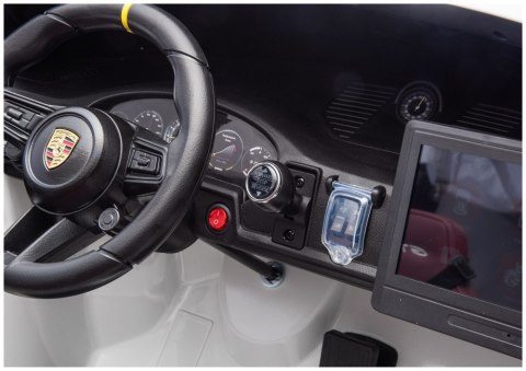 LEAN CARS Auto Na Akumulator DK-P911 Porsche GT3 24V Biały