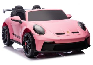 LEAN CARS Auto Na Akumulator DK-P911 Porsche GT3 24V Różowy