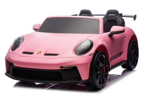LEAN CARS Auto Na Akumulator DK-P911 Porsche GT3 24V Różowy
