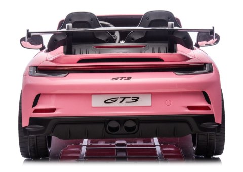 LEAN CARS Auto Na Akumulator DK-P911 Porsche GT3 24V Różowy