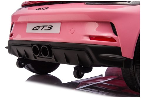 LEAN CARS Auto Na Akumulator DK-P911 Porsche GT3 24V Różowy