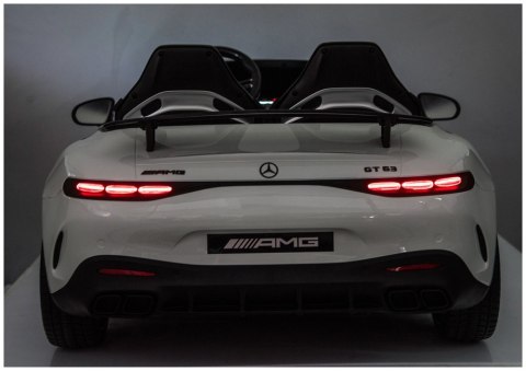 LEAN CARS Pojazd Na Akumulator Mercedes AMG DK-GT63 24V Biały