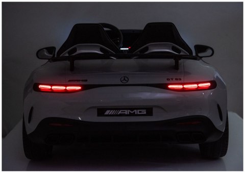 LEAN CARS Pojazd Na Akumulator Mercedes AMG DK-GT63 24V Jasnoszary