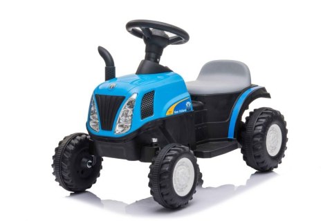 LEAN CARS Traktor Na Akumulator z Przyczepą A009 Niebieski