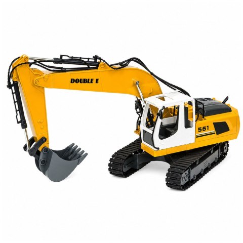 LEAN Toys Koparka Gąsienicowa Zdalnie Sterowana RC Światła Dźwięki Żółta 1:16