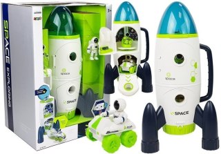 LEAN Toys Rakieta Kosmiczna Astronom Kosmos Światła Dźwięk