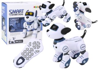 LEAN Toys Robot Pies Interaktywny Zdalnie Sterowany Tańczy Wykonuje Polecenia Niebieski