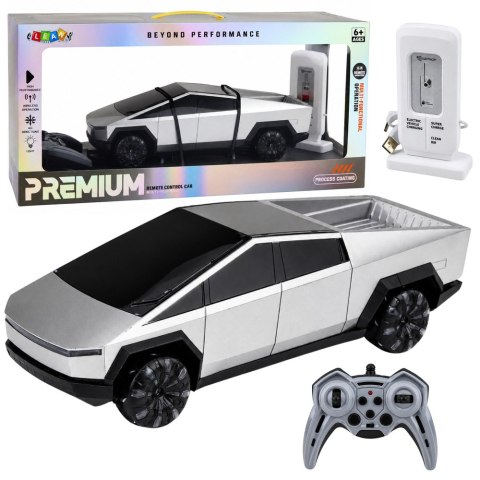 LEAN Toys Samochód Elektryczny Zdalnie Sterowany RC Pickup Stacja Ładująca 1:12