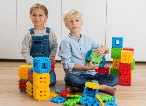 Marioinex Marioinex Klocki konstrukcyjne Wafle worek 170szt. ZA4887