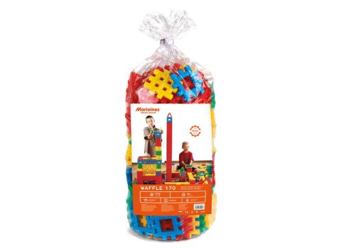 Marioinex Marioinex Klocki konstrukcyjne Wafle worek 170szt. ZA4887