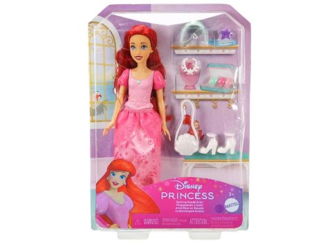 Mattel Mattel Disney Princess Lalka księżniczka Syrenka Ariel + akcesoria ZA6723