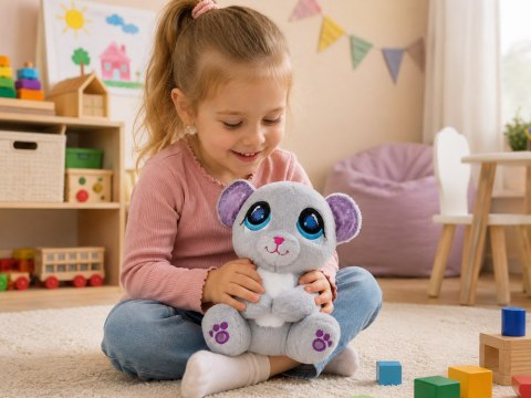 Hasbro Hasbro Littlest Pet Shop maskotka szara MYSZKA 16cm ZA6725