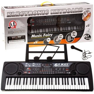 JOKOMISIADA Duże Organy Keyboard MQ-809 USB MIKROFON IN0029