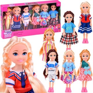 JOKOMISIADA Mini LALECZKI do domku Zestaw 6 laleczek mała lalka księżniczki 14cm ZA6176