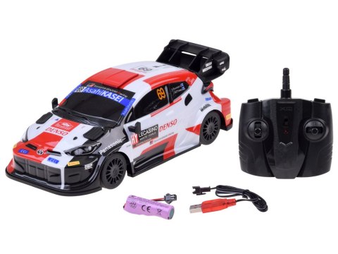 JOKOMISIADA Samochód zdalnie sterowany Toyota GR Yaris WRC - rajdowe auto 1:14 RC0797