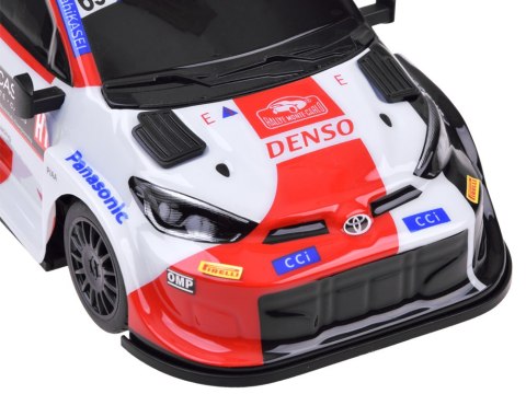 JOKOMISIADA Samochód zdalnie sterowany Toyota GR Yaris WRC - rajdowe auto 1:14 RC0797