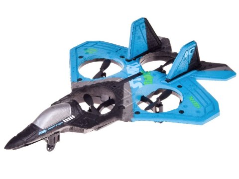 JOKOMISIADA Zdalnie sterowany Dron Myśliwiec Raptor świecący quadcopter RC0726 NI