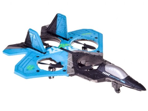 JOKOMISIADA Zdalnie sterowany Dron Myśliwiec Raptor świecący quadcopter RC0726 NI