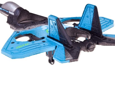 JOKOMISIADA Zdalnie sterowany Dron Myśliwiec Raptor świecący quadcopter RC0726 NI
