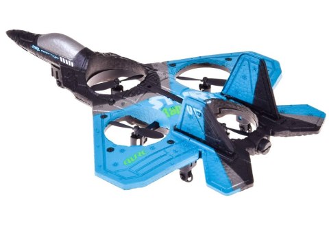 JOKOMISIADA Zdalnie sterowany Dron Myśliwiec Raptor świecący quadcopter RC0726 NI