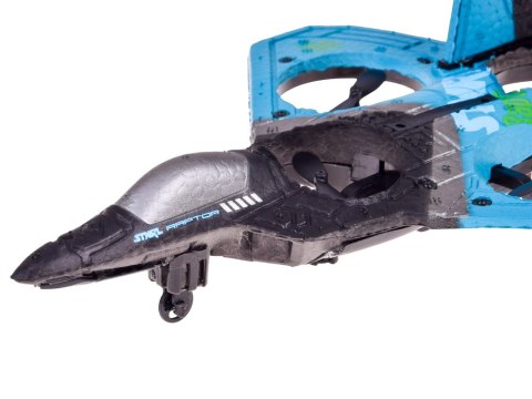 JOKOMISIADA Zdalnie sterowany Dron Myśliwiec Raptor świecący quadcopter RC0726 NI
